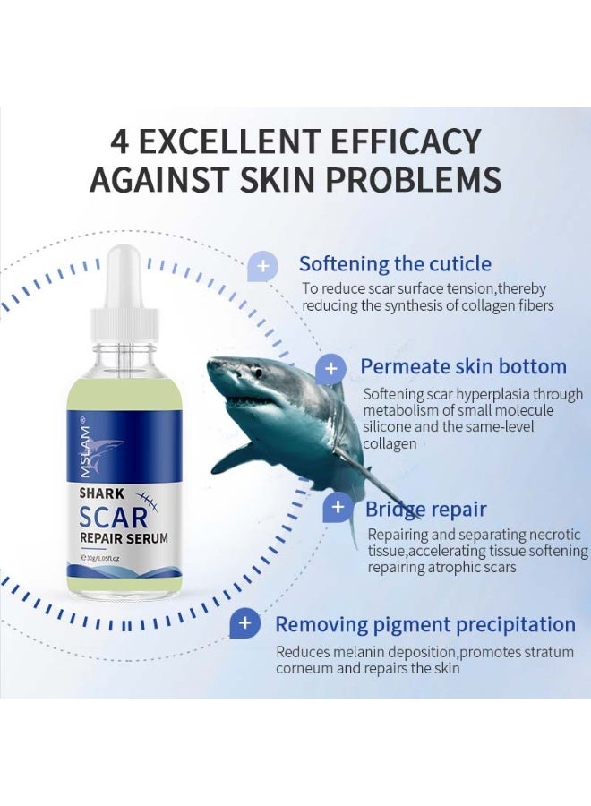 ام اس ال اي ام سيروم ماسلام للندب بالشكل الجديد: 30 جرام ترميم مكثف، معالجة مستهدفة للندوب المرتفعة والمنخفضة، تلاشي الندوب القديمة والجديدة - Image 4